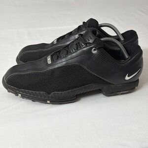 Nike Air Zoom TW Tiger Woods 2009 Black Golf Shoes 336048-001 MENS SZ 11.5 CLEAN
